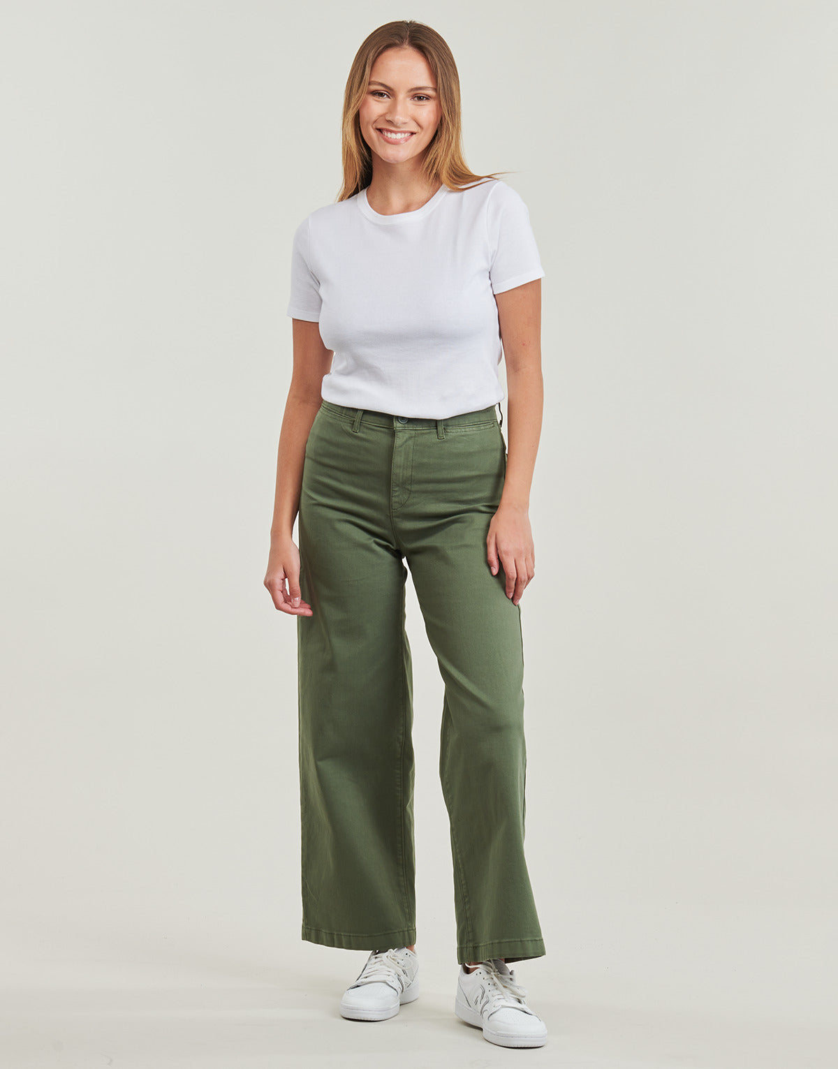 Pantalone Chino Donna Levis VINTAGE CHINO Kaki