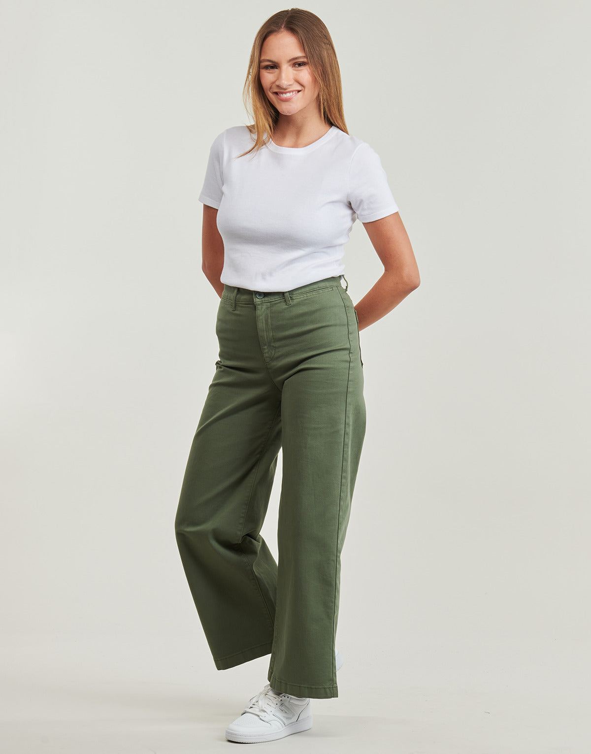 Pantalone Chino Donna Levis VINTAGE CHINO Kaki