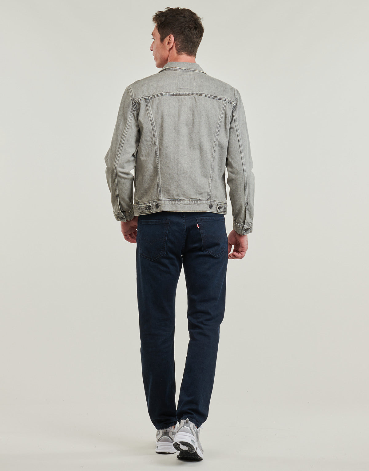Giacca in jeans Uomo Levis THE TRUCKER JACKET Grigio