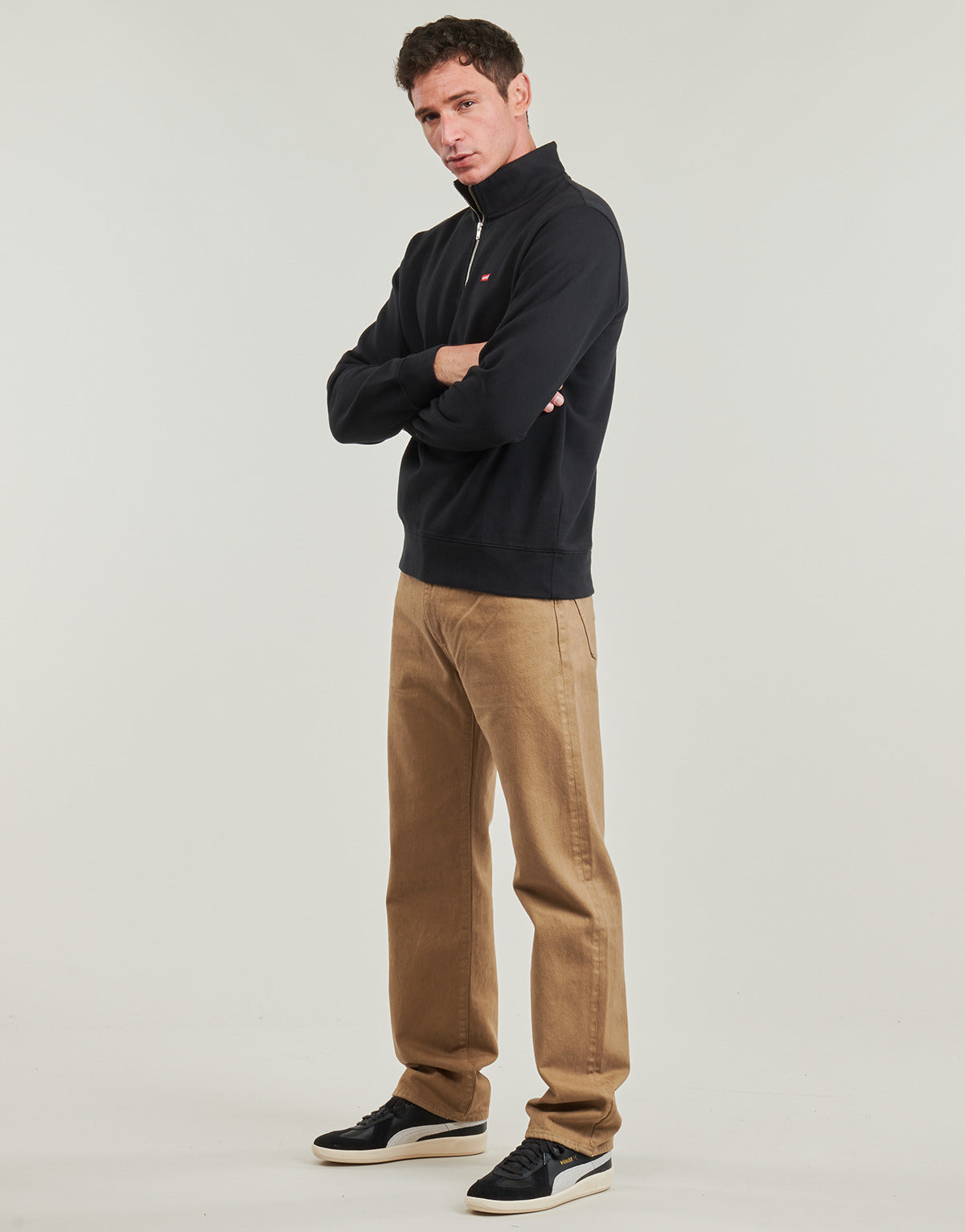 Jeans Uomo Levis 555 RELAXED STRAIGHT Beige