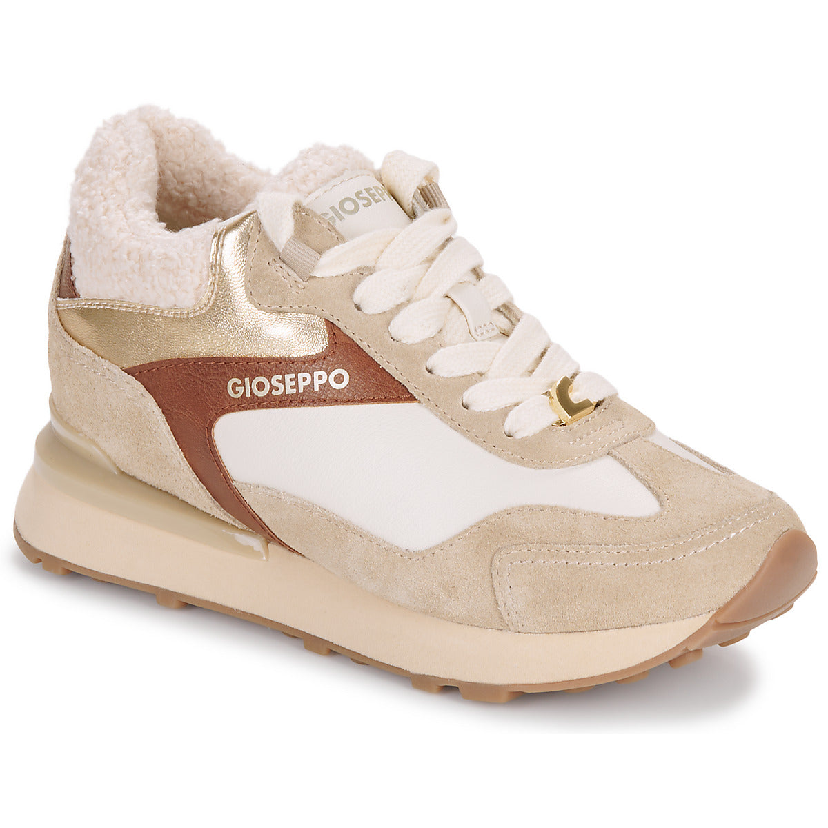 Sneakers basse Donna Gioseppo KOSICE Beige