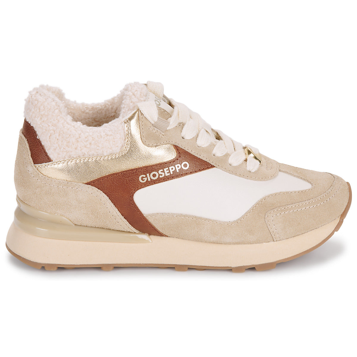 Sneakers basse Donna Gioseppo KOSICE Beige
