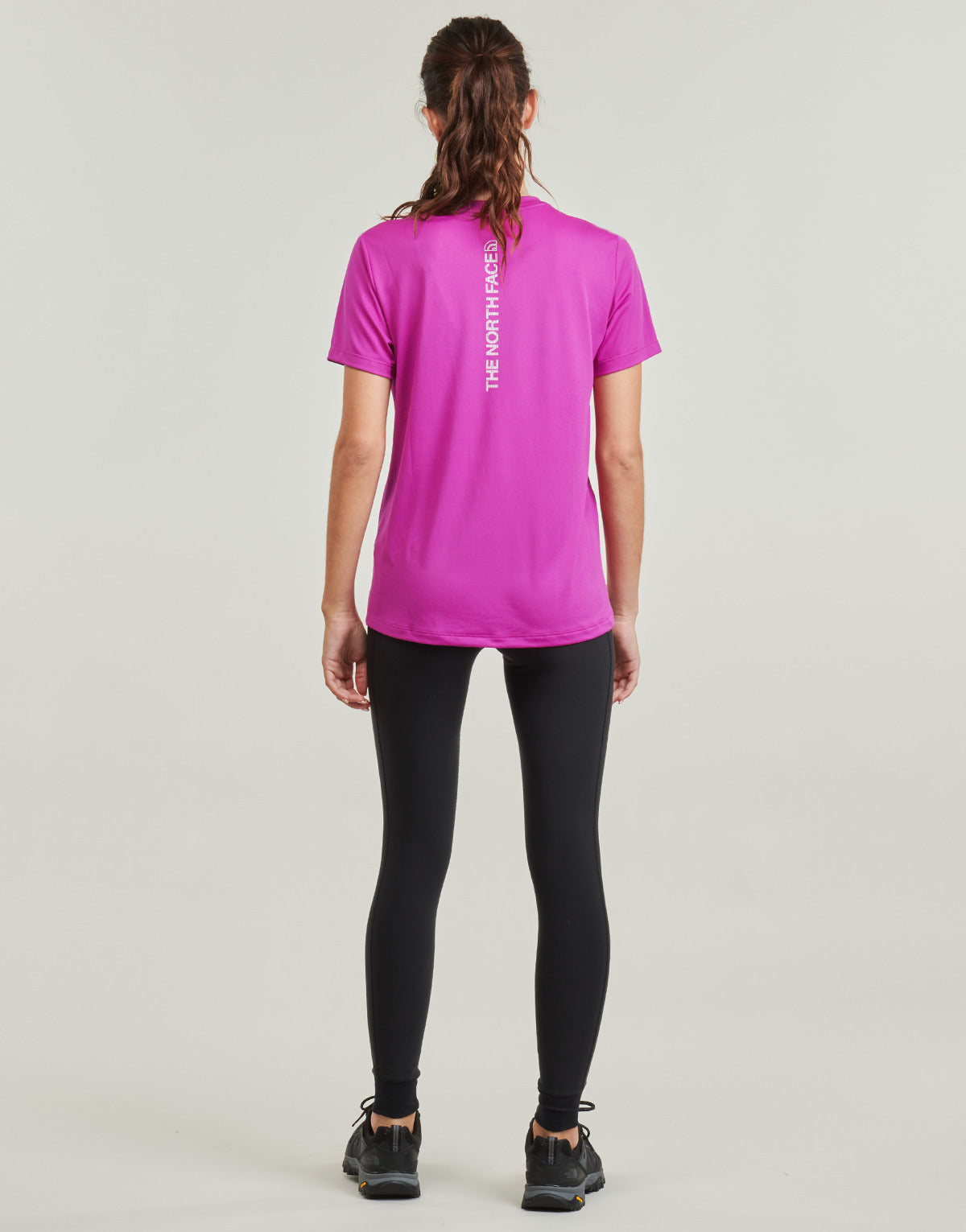 T-shirt Donna The North Face  Flex S/S Tee Graphic  Rosa