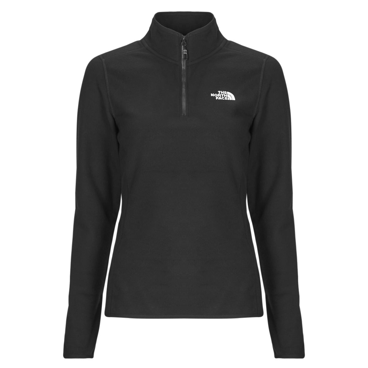 Felpa Donna The North Face 100 Glacier 1/4 Zip Nero