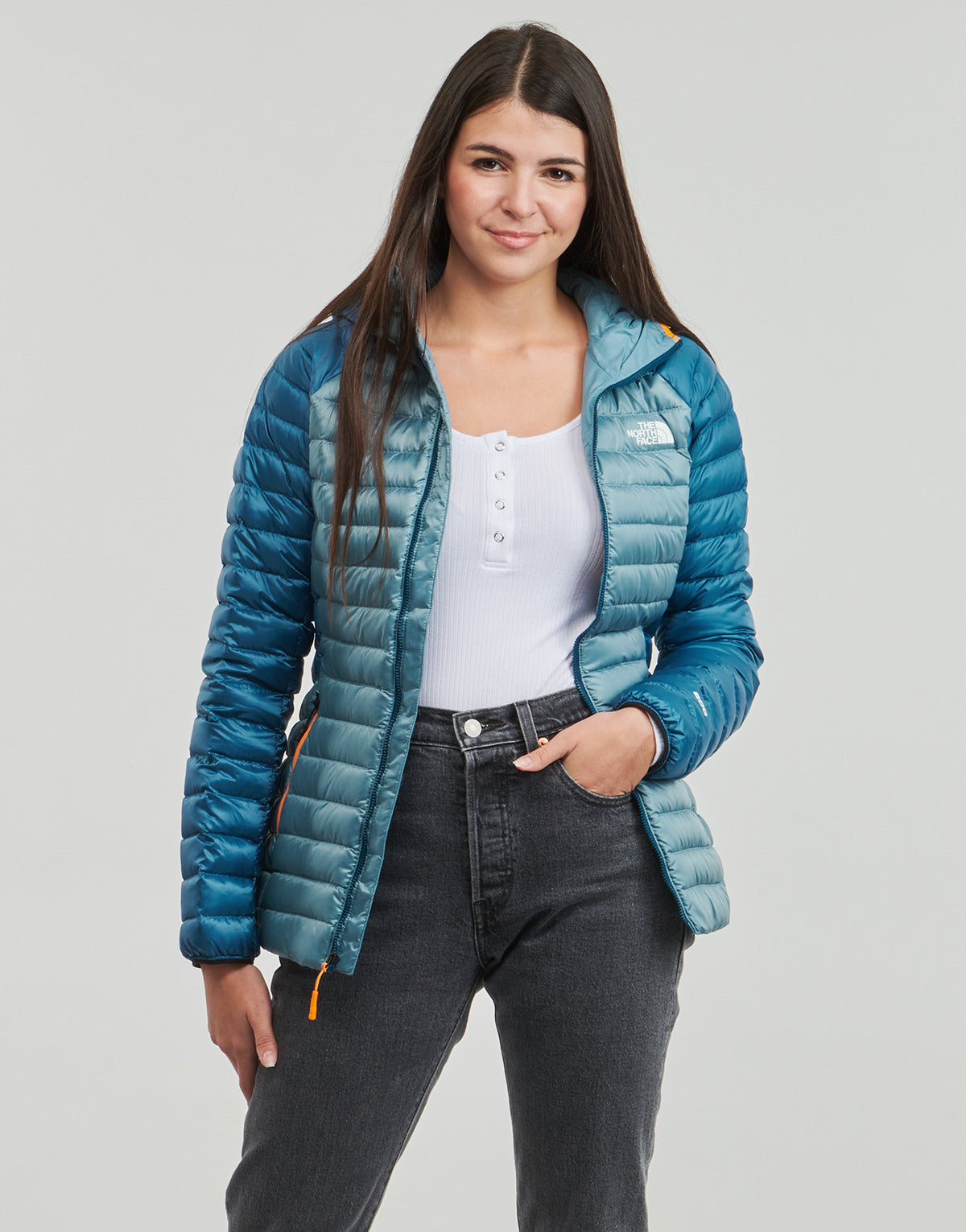 Piumino Donna The North Face Bettaforca Lt Down Blu