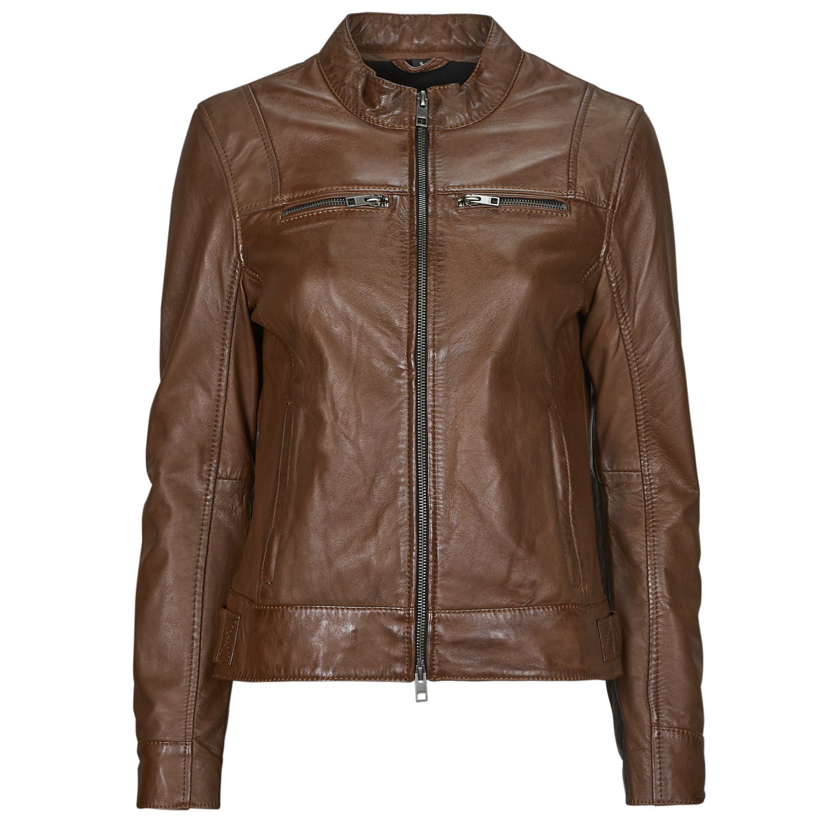 Giacca in pelle Donna Oakwood RITZ Marrone