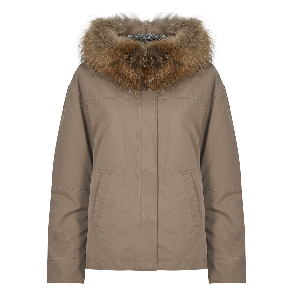 Parka Donna Oakwood SYMA (raccon fur) Beige