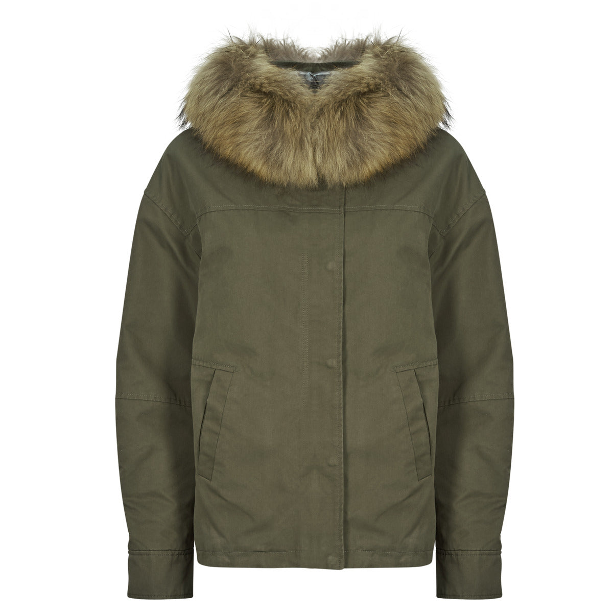 Parka Donna Oakwood SYMA (raccon fur) Kaki