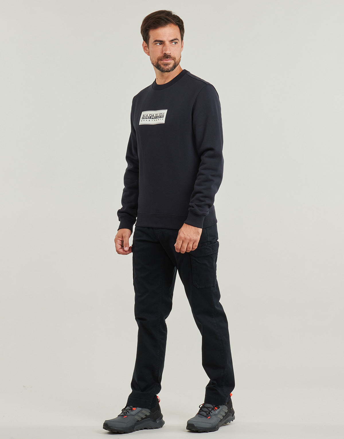 Felpa Uomo Napapijri B SUZE C Nero