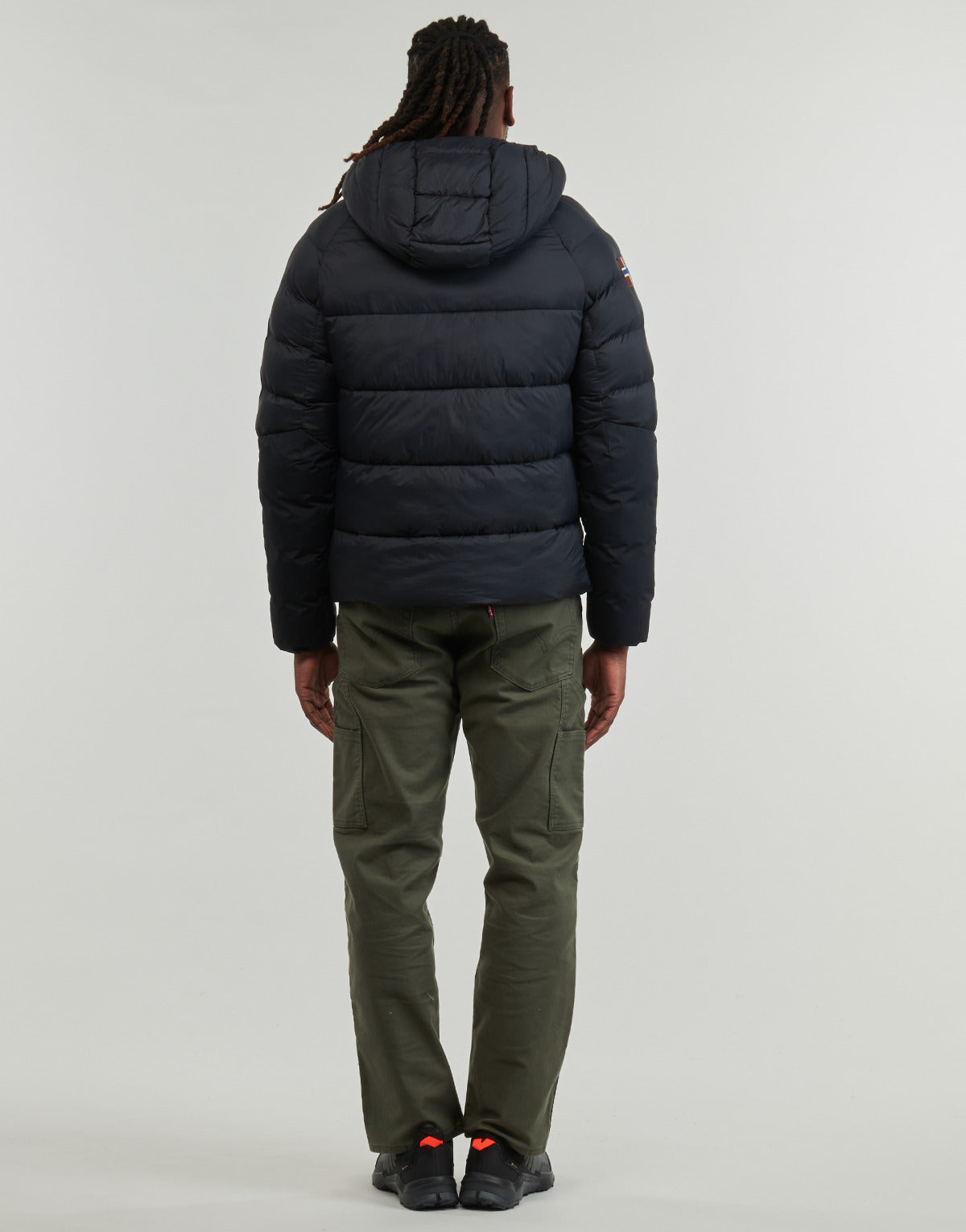 Piumino Uomo Napapijri MOESA PUF Nero