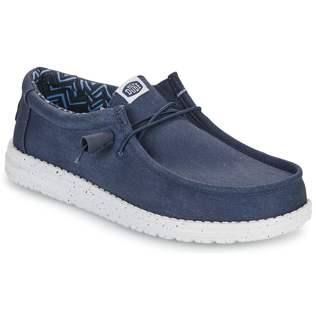Scarpe Uomo HEYDUDE Wally Canvas Blu