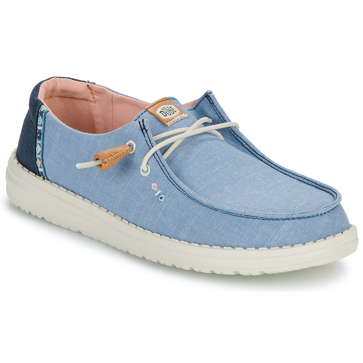 Scarpe Donna HEYDUDE Wendy Chambray Boho Blu