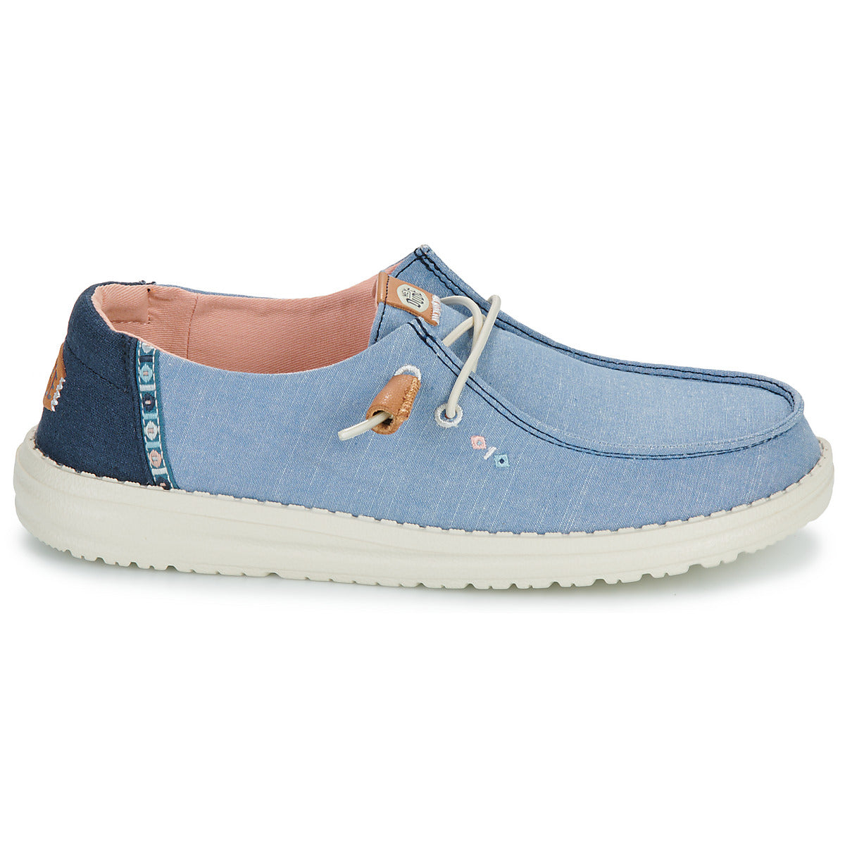 Scarpe Donna HEYDUDE Wendy Chambray Boho Blu