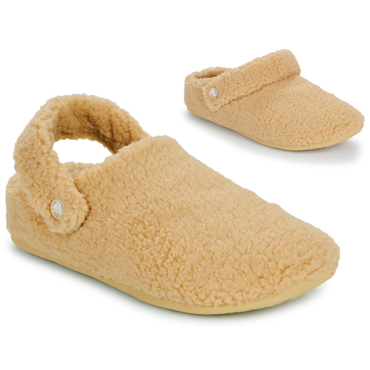 Pantofole Uomo Crocs Classic Cozzzy Slipper Beige