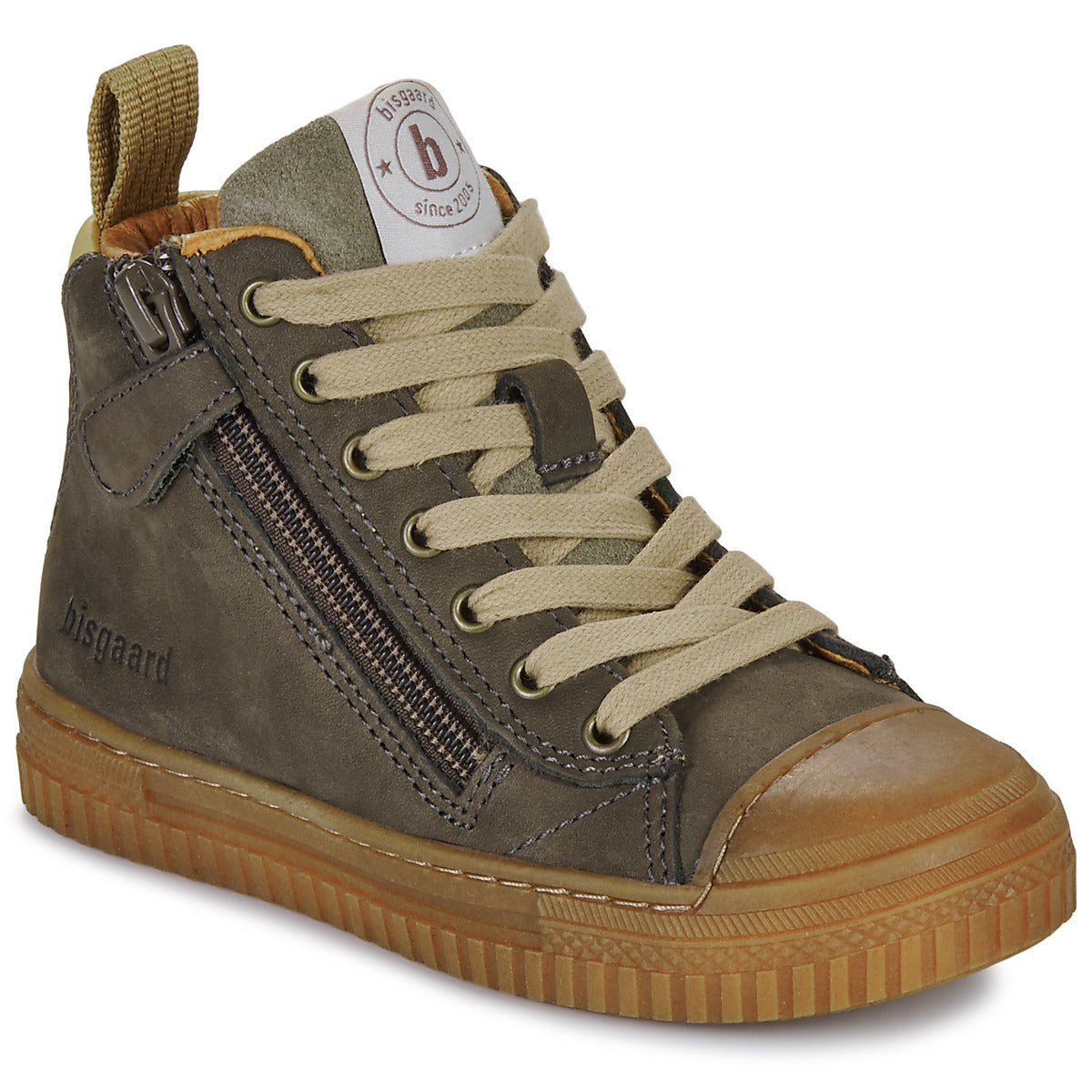 Scarpe bambini ragazzo Bisgaard  RYAN  Kaki