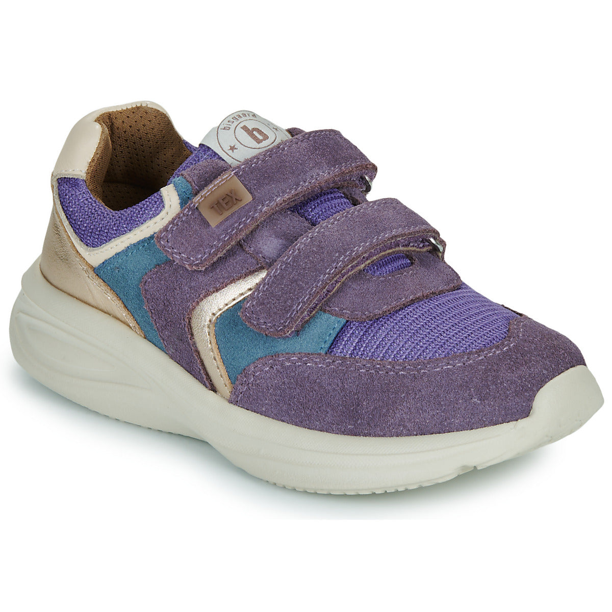 Scarpe bambini ragazza Bisgaard  YUKI V TEX  Viola