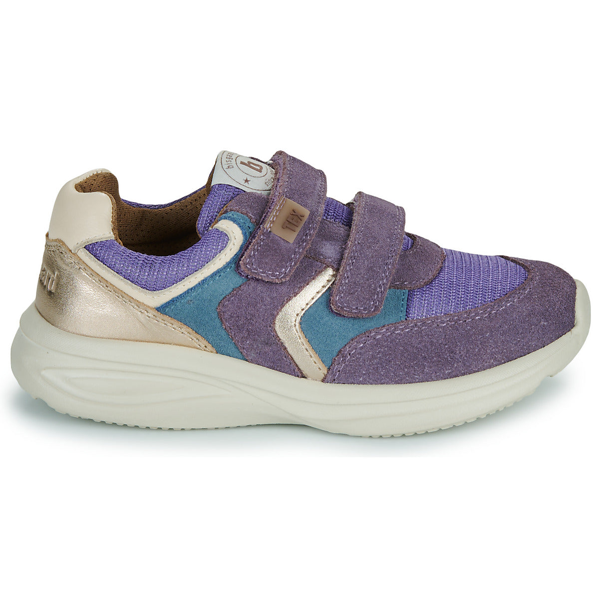 Scarpe bambini ragazza Bisgaard  YUKI V TEX  Viola