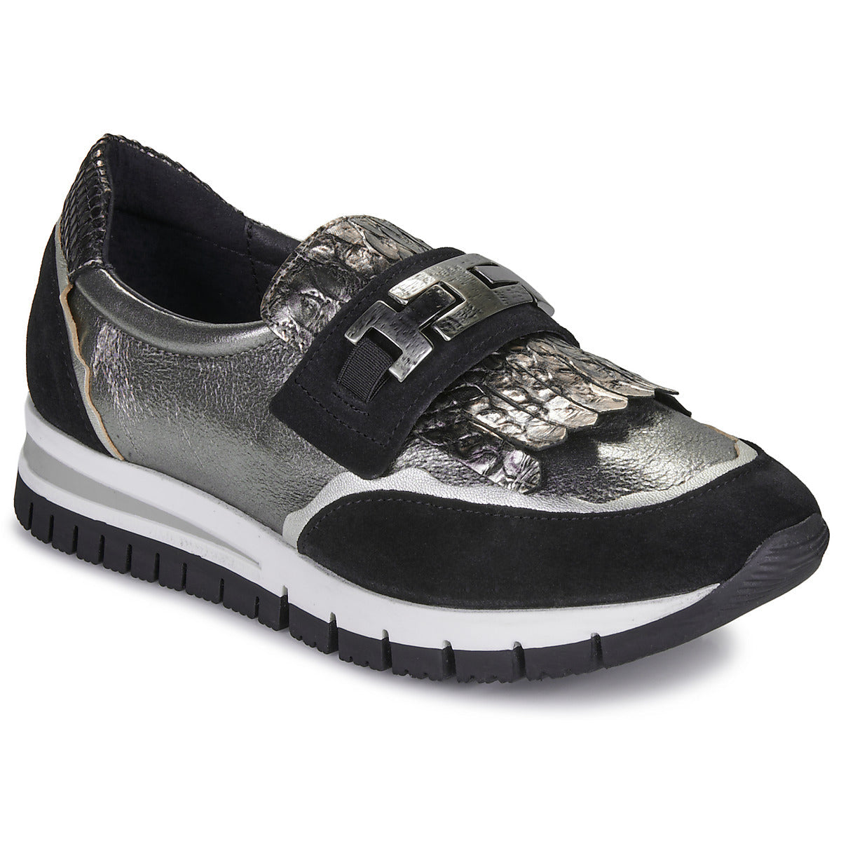 Sneakers basse Donna Regard KIWI Argento