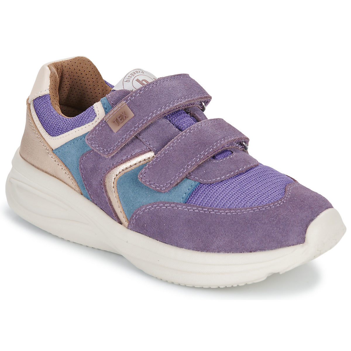 Scarpe bambini ragazza Bisgaard  YUKI V TEX  Viola