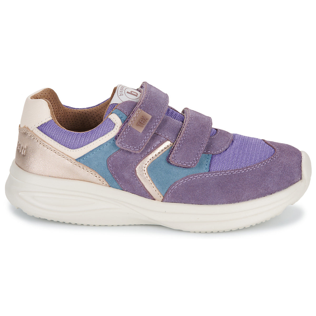 Scarpe bambini ragazza Bisgaard  YUKI V TEX  Viola