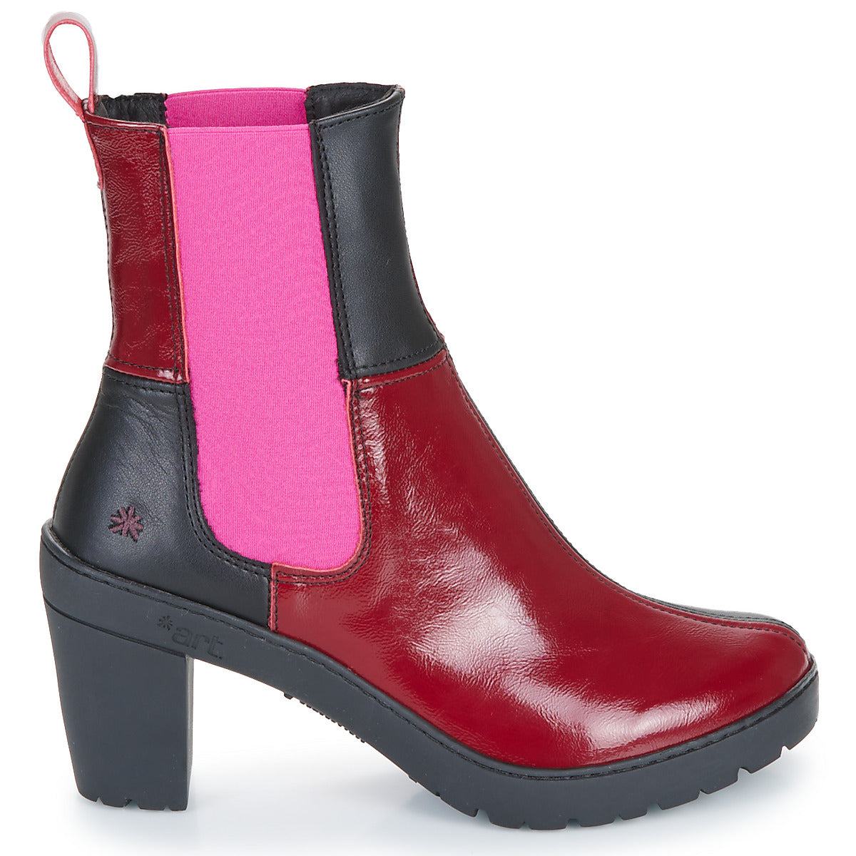 Stivaletti Donna Art TRAVEL Rosso