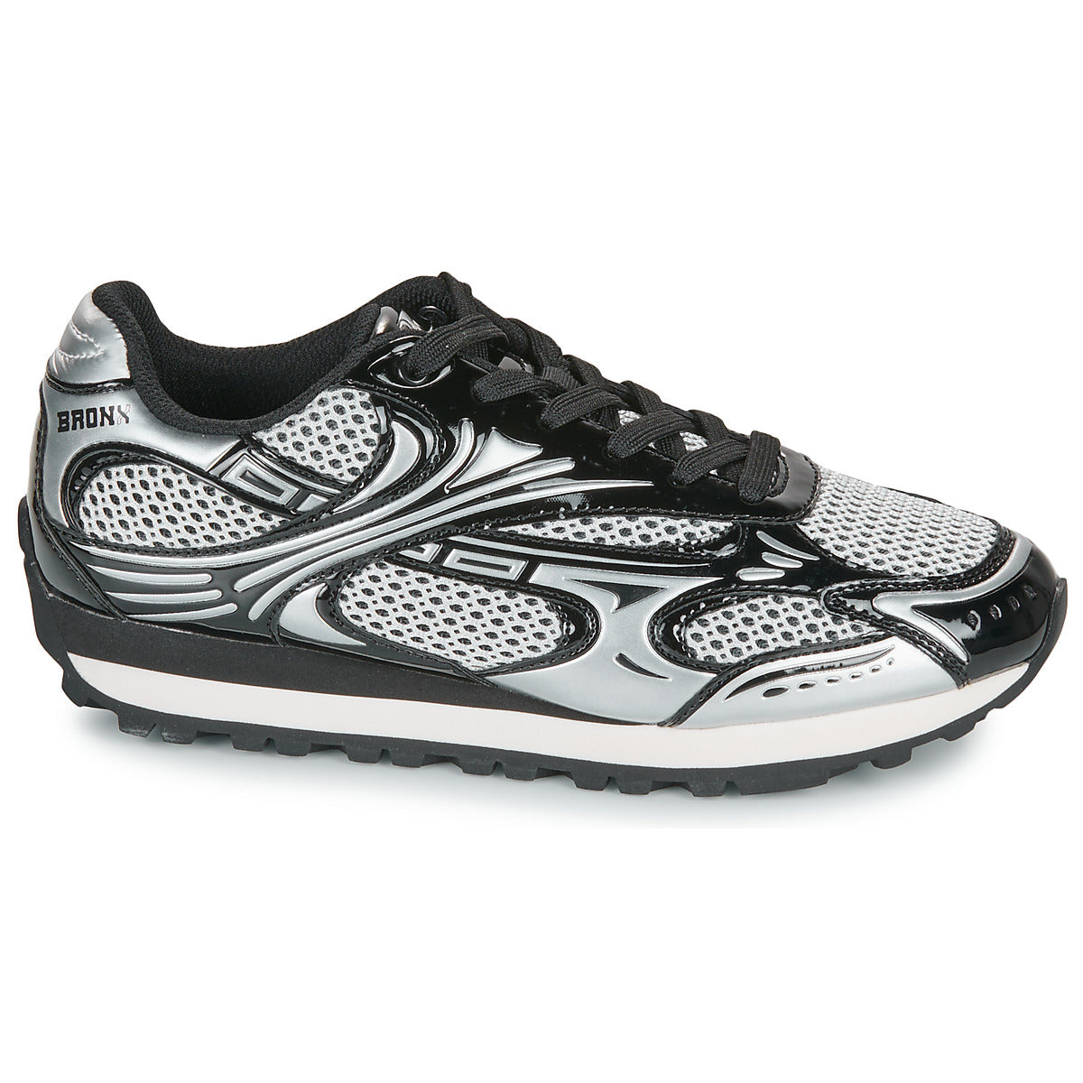 Sneakers basse Donna Bronx TRO-NIC Nero