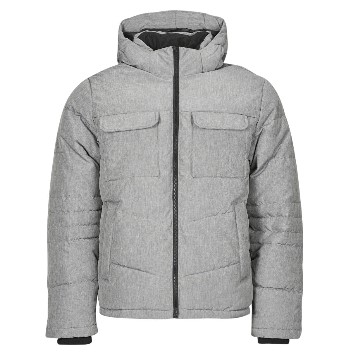 Piumino Uomo Jack & Jones JJBUILD Grigio
