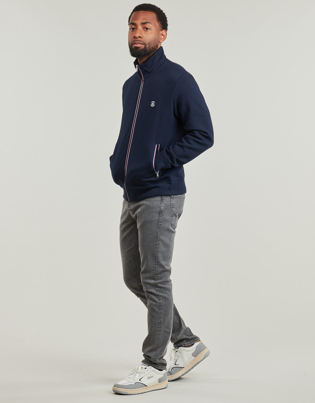 Felpa Uomo Jack & Jones JPRBLURONALDO Blu