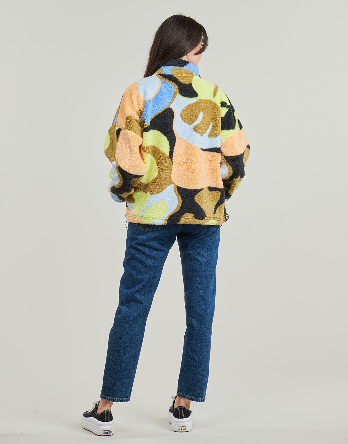 Felpa Donna Rip Curl HIGH TIDE POLAR FLEECE Multicolore