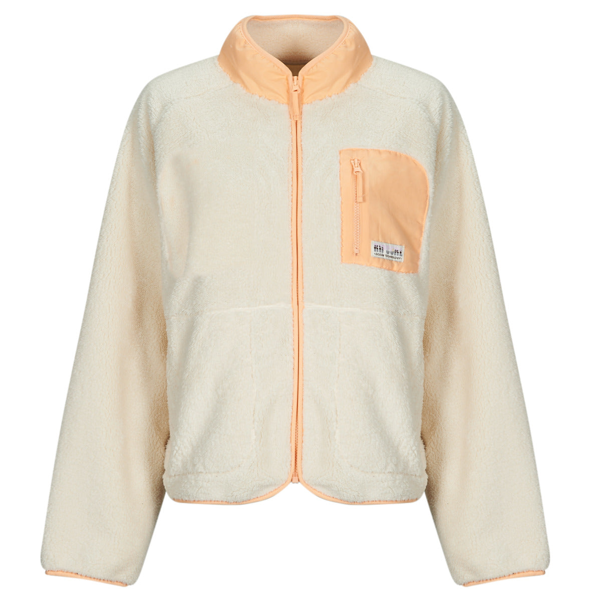 Felpa Donna Rip Curl SHORE BREAK POLAR FLEECE Beige