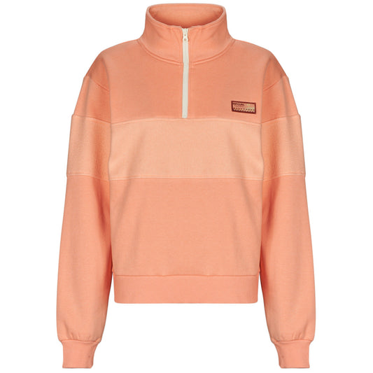 Felpa Donna Rip Curl FORTALEZA HALF ZIP FLEECE Arancio