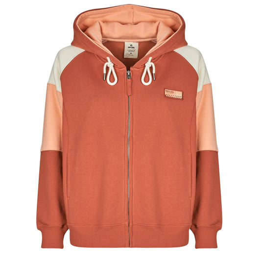 Felpa Donna Rip Curl GALICIA FULL ZIP FLEECE Arancio
