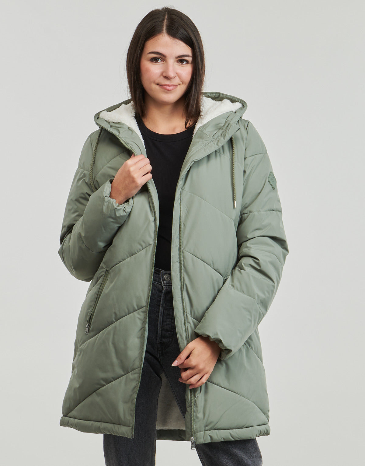 Piumino Donna Roxy BETTER WEATHER Verde