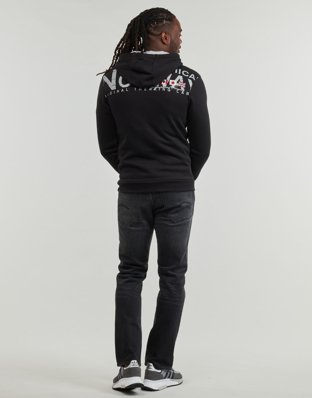 Felpa Uomo Geographical Norway FESPOTE Nero