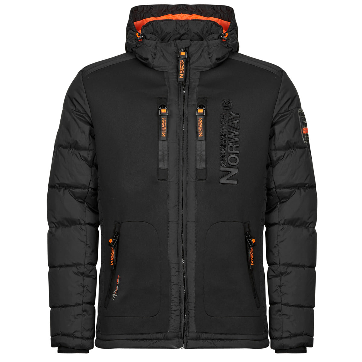 Piumino Uomo Geographical Norway  BEACHWOOD  Nero