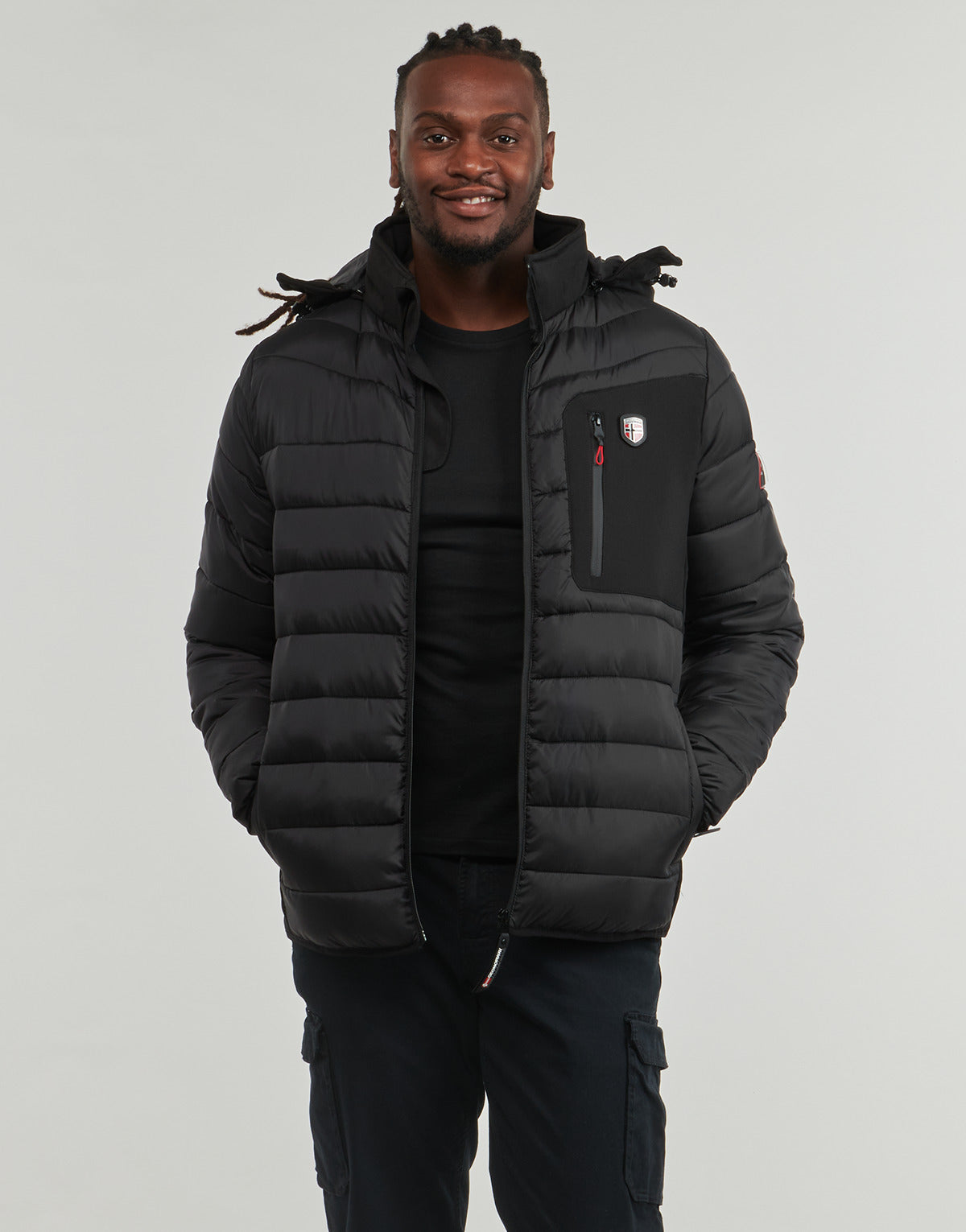 Piumino Uomo Geographical Norway BELVIRA Nero