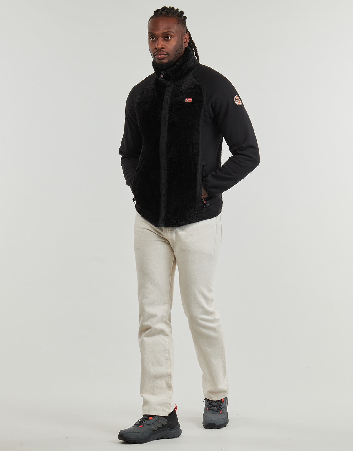 Felpa Uomo Geographical Norway TITANOZ Nero