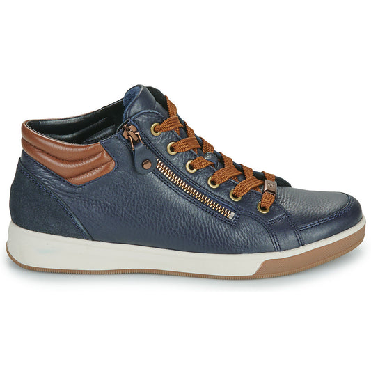 Sneakers alte Donna Ara OM ST HIGH SOFT Blu