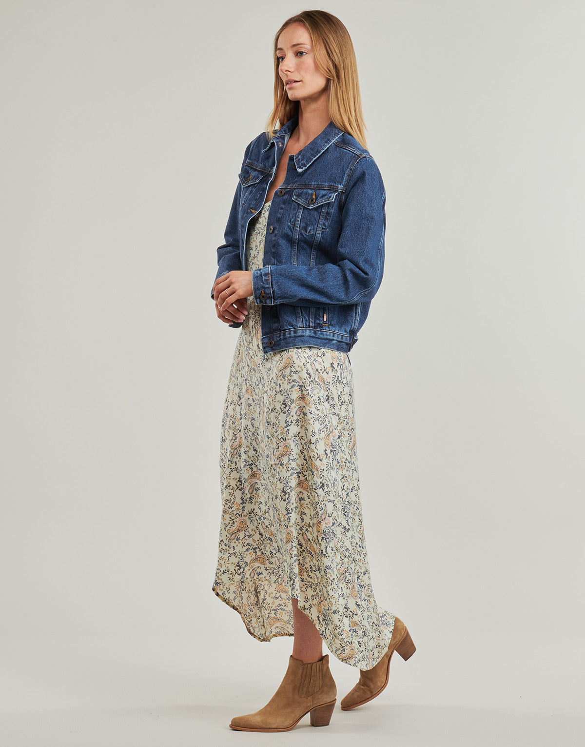 Giacca in jeans Donna Pepe jeans REGULAR JACKET Blu