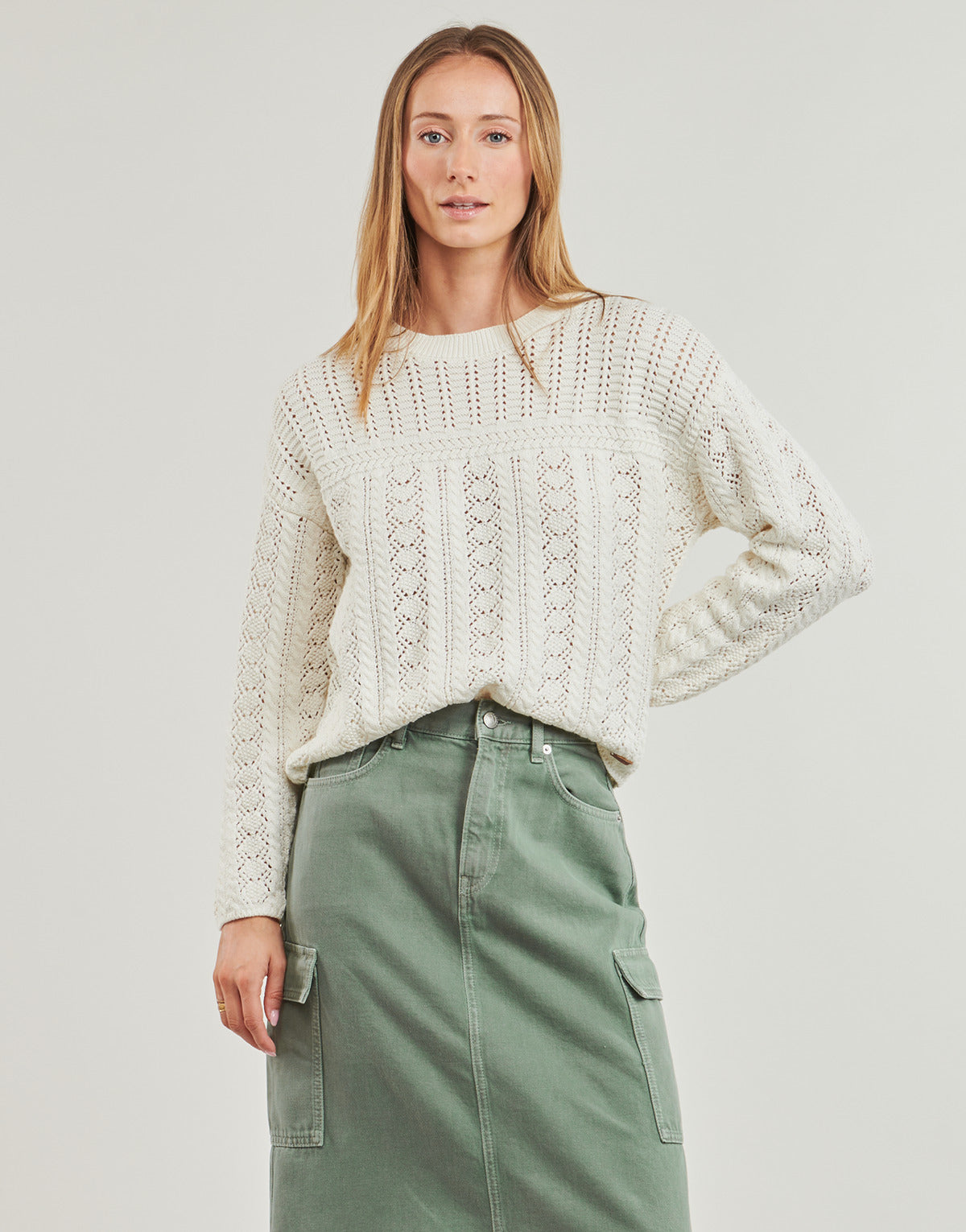 Maglione Donna Pepe jeans ISADORA Beige