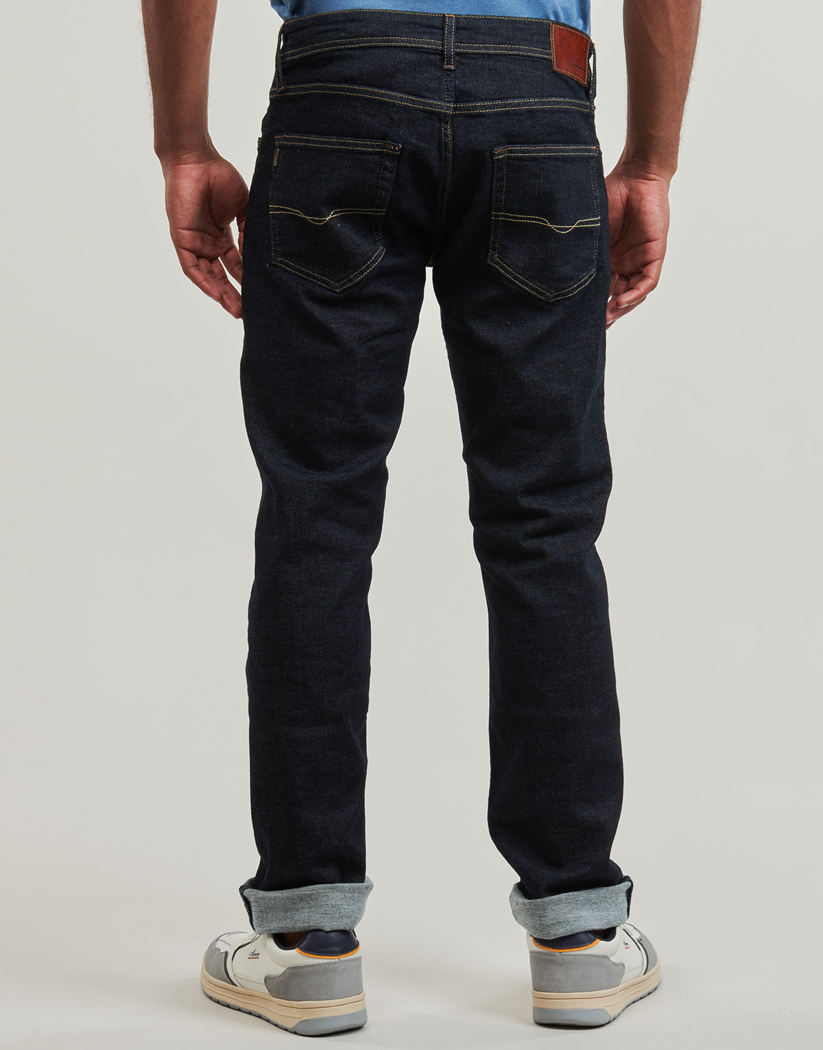 Jeans Uomo Pepe jeans  STRAIGHT JEANS  Blu