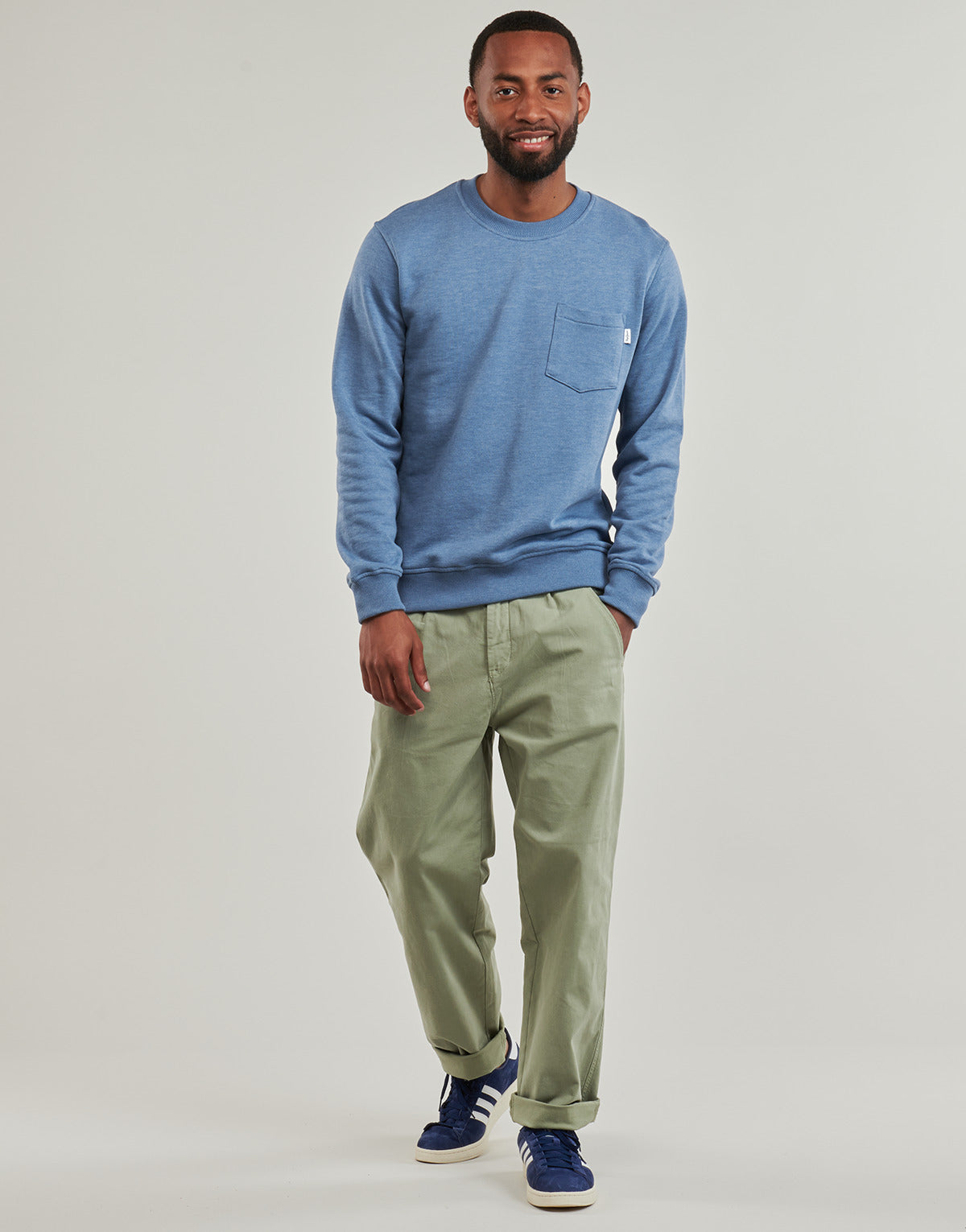 Pantalone Chino Uomo Pepe jeans RELAXED COMFORT PANT Kaki