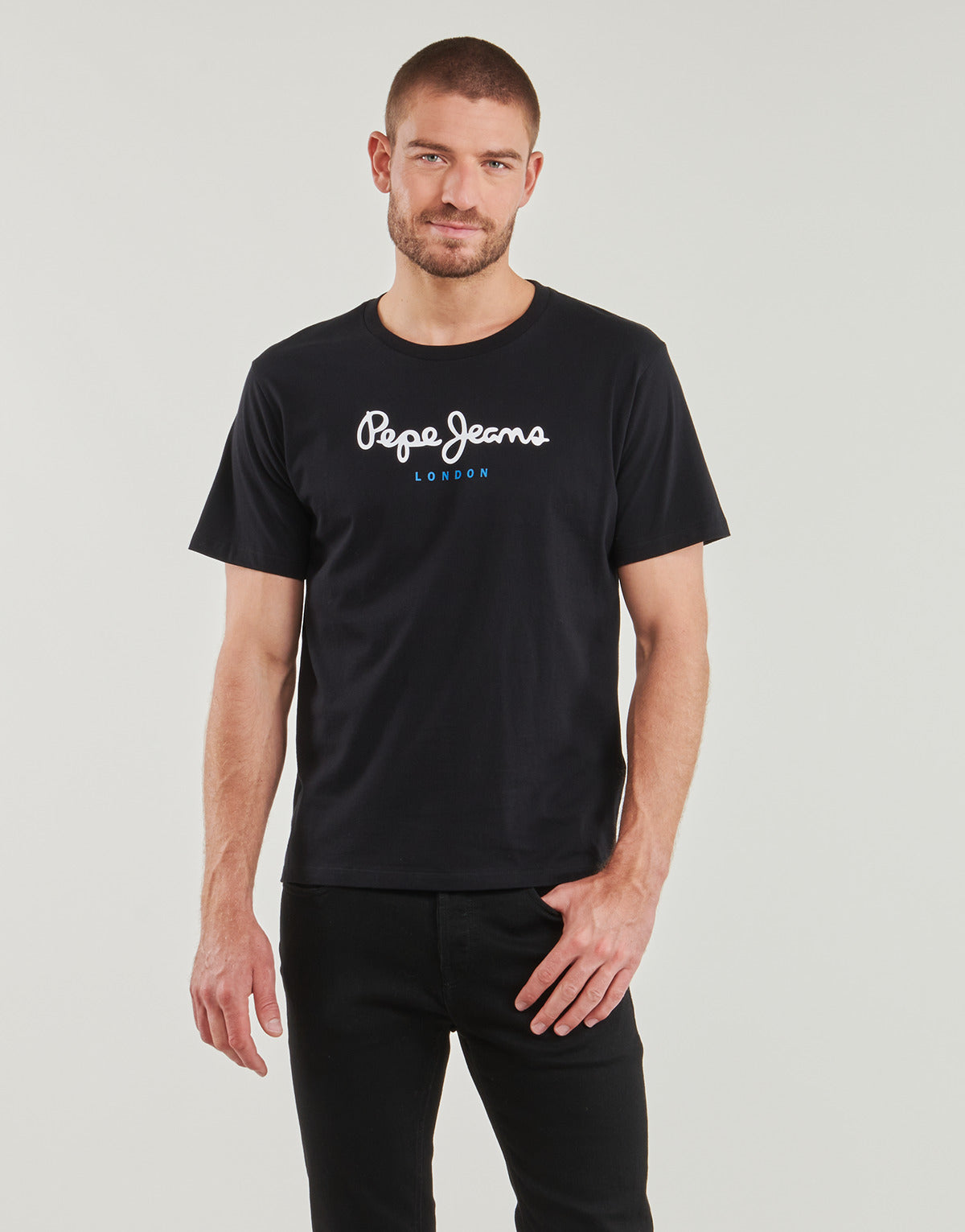 T-shirt Uomo Pepe jeans EGGO N Nero
