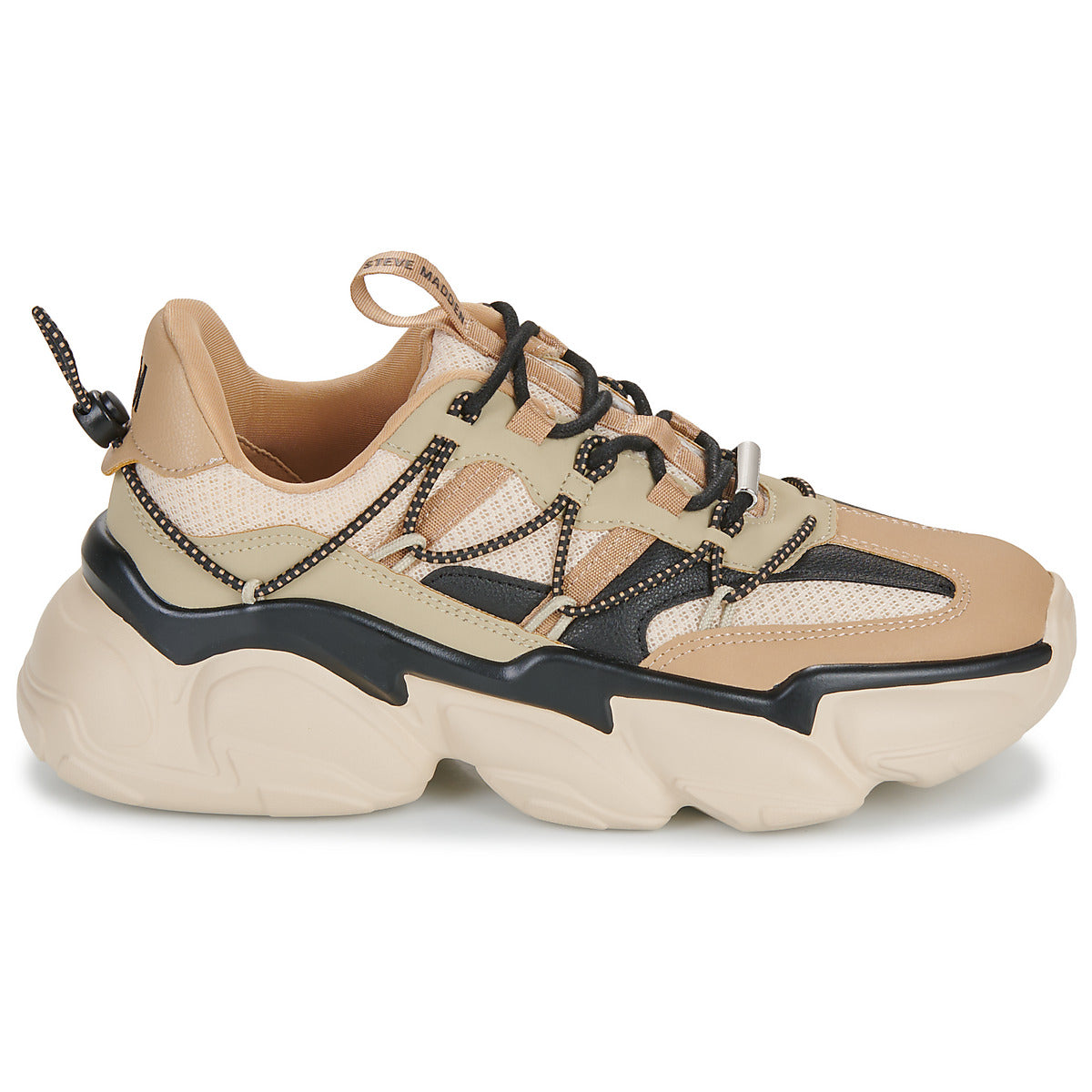 Sneakers basse Donna Steve Madden SPECTATOR Beige