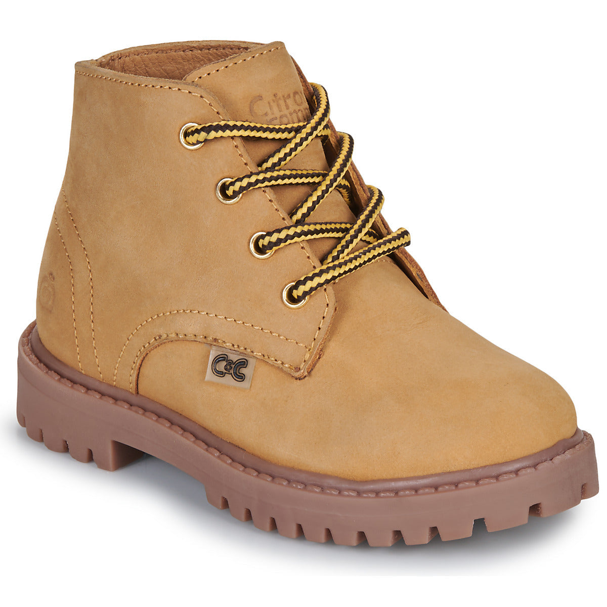 Stivaletti bambini ragazza Citrouille et Compagnie AGORA Marrone