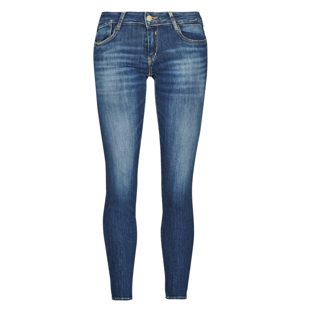 Jeans Slim Donna Le Temps des Cerises PULPC Blu