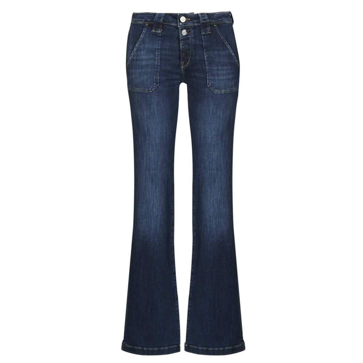 Jeans Flare Donna Le Temps des Cerises FLARE Blu