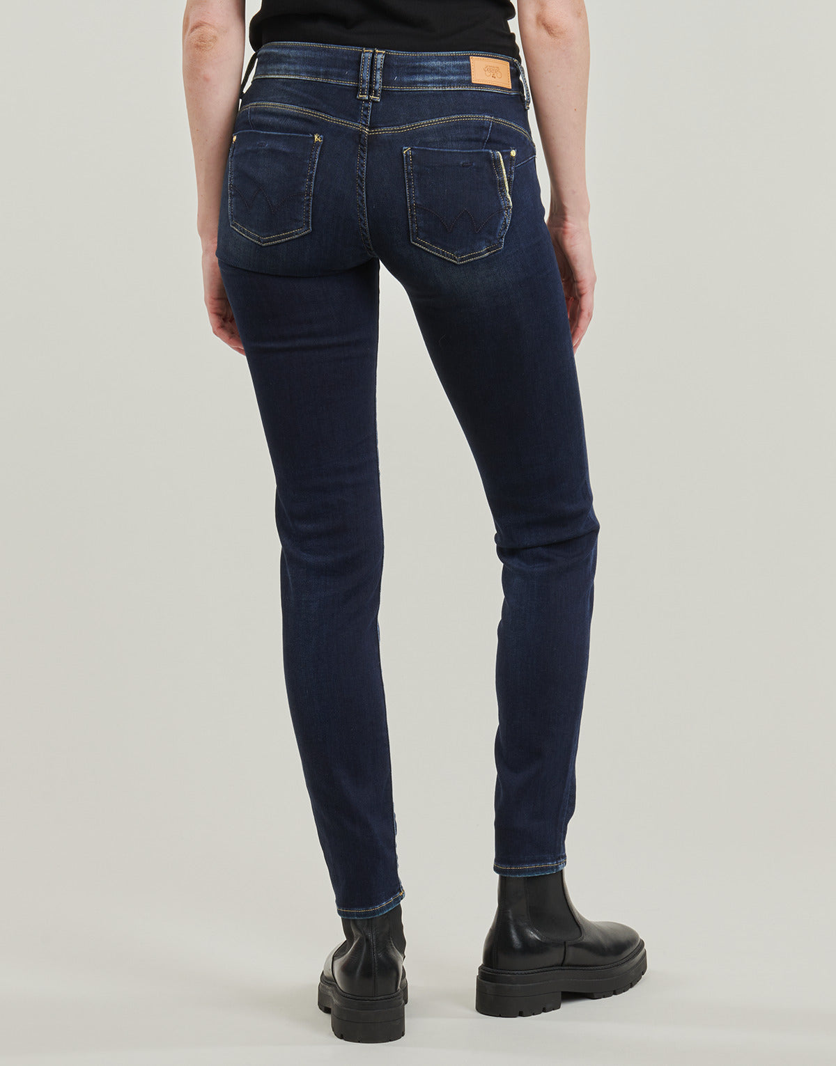 Jeans Slim Donna Le Temps des Cerises PULP SANY Blu