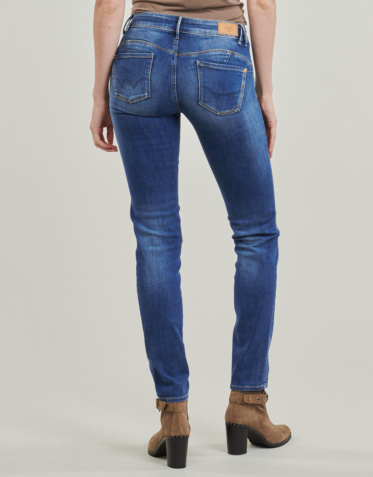 Jeans Slim Donna Le Temps des Cerises PULP ROSS Blu
