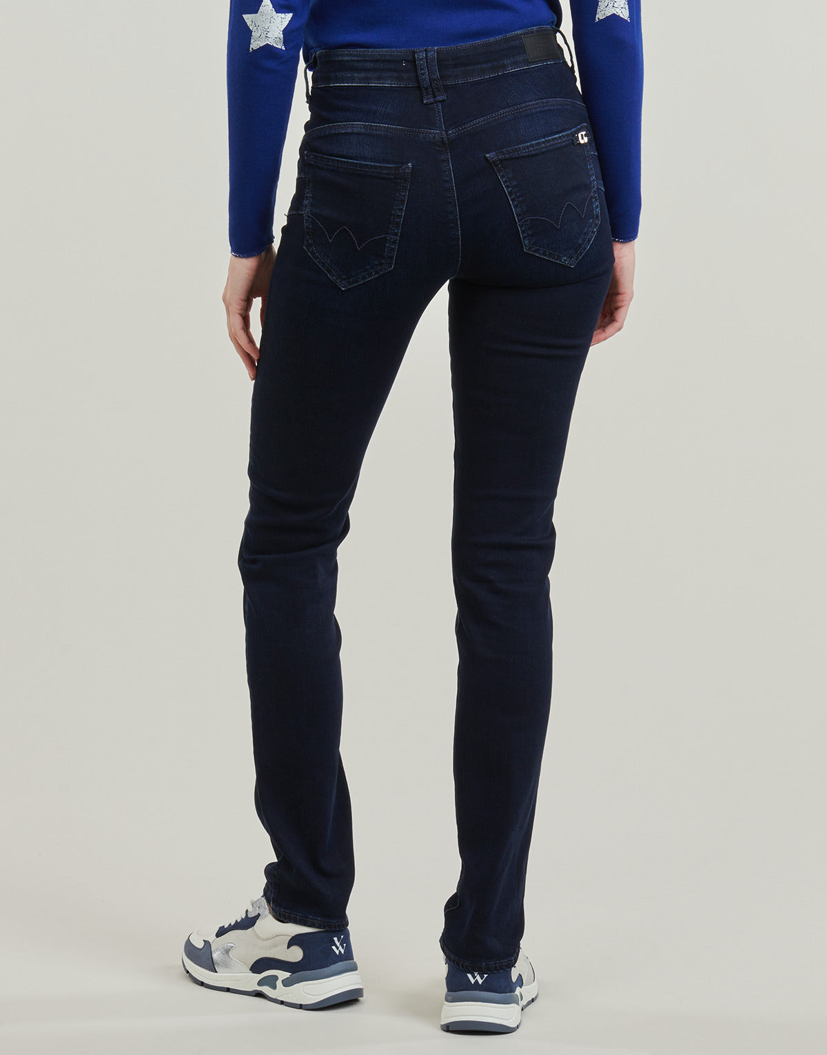 Jeans Donna Le Temps des Cerises PULPHIRE Blu